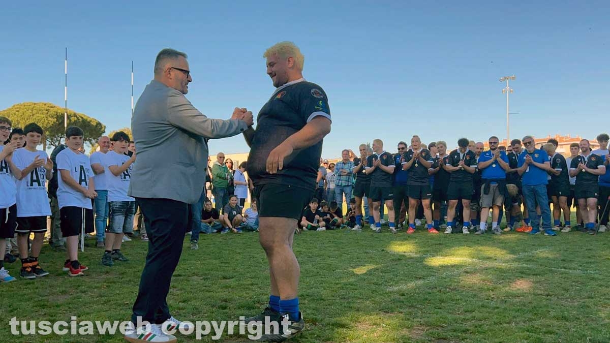 Sport - Rugby - Lions Alto Lazio - La festa per la promozione in serie A