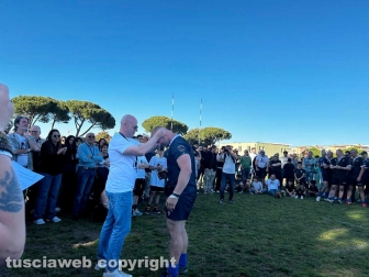 Sport - Rugby - Lions Alto Lazio - La festa per la promozione in serie A