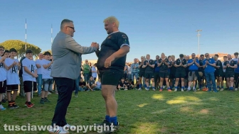 Sport - Rugby - Lions Alto Lazio - La festa per la promozione in serie A