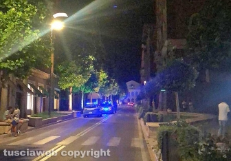 Viterbo - Rissa finisce a coltellate tra piazza del Sacrario e via Marconi