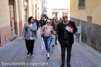 Il sopralluogo al Teatro Genio