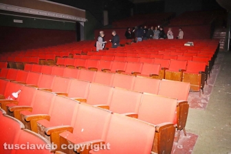 Il sopralluogo al Teatro Genio