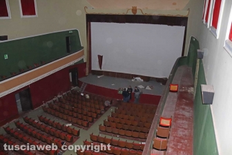 Il sopralluogo al Teatro Genio