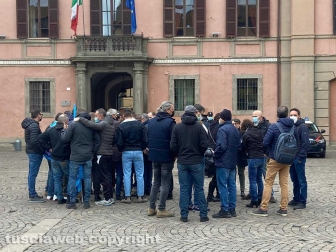 Lo sciopero dei lavoratori di Aquilanti