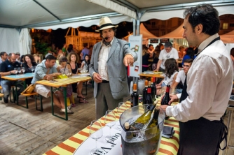 Slow food village a piazza dei Caduti