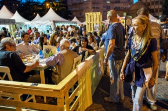 Slow food village a piazza dei Caduti