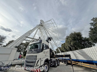Viterbo - Pratogiardino Lucio Battisti - Lo smontaggio della ruota panoramica