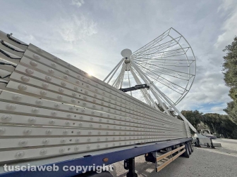 Lo smontaggio della ruota panoramica