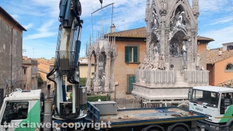 Viterbo - Santa Rosa - Lo smontaggio di Dies Natalis