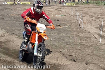 Motocross sulla spiaggia di Tarquinia