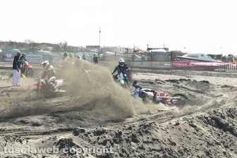 Motocross sulla spiaggia di Tarquinia