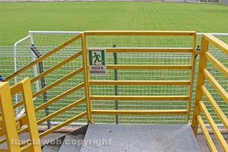 Lo stadio Enrico Rocchi dopo i lavori