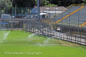 Lo stadio Enrico Rocchi dopo i lavori