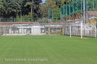Lo stadio Enrico Rocchi dopo i lavori