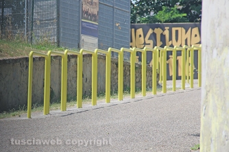 Lo stadio Enrico Rocchi dopo i lavori