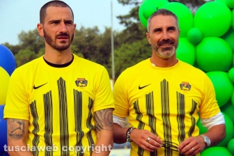 L'omaggio della città a Bonucci