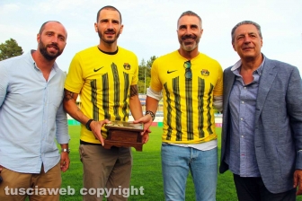 L'omaggio della città a Bonucci
