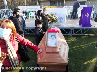 I funerali di Luca Pulino