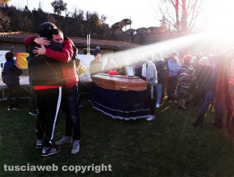 I funerali di Luca Pulino