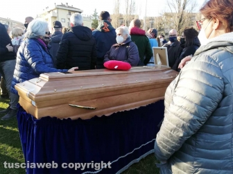 I funerali di Luca Pulino