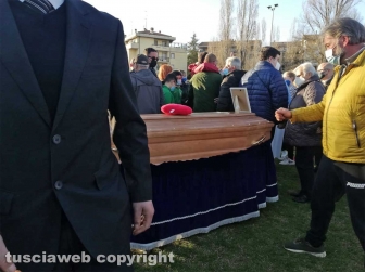 I funerali di Luca Pulino