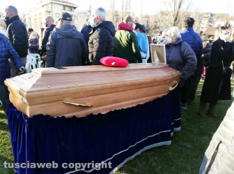 I funerali di Luca Pulino