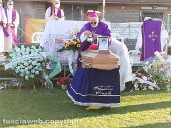 I funerali di Luca Pulino