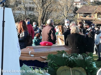 I funerali di Luca Pulino