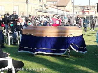 I funerali di Luca Pulino