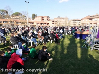 I funerali di Luca Pulino