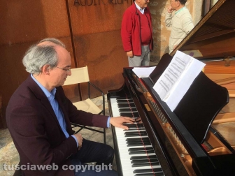 Sutri - Luca Seccafieno e Fabrizio Viti ospiti di Vittorio Sgarbi