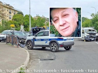 Orte - Frontale sulla via Amerina - Nel riquadro Luciano Riccardi