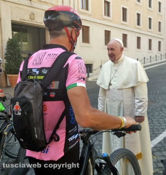 L'udienza dal Papa