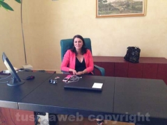 Luisa Ciambella nel suo ufficio