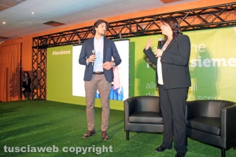 Luisa Ciambella all'hotel Salus Terme