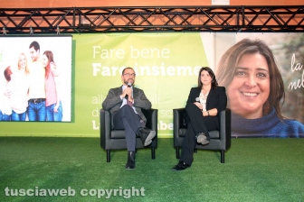 Luisa Ciambella all'hotel Salus Terme