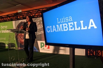 Luisa Ciambella all'hotel Salus Terme