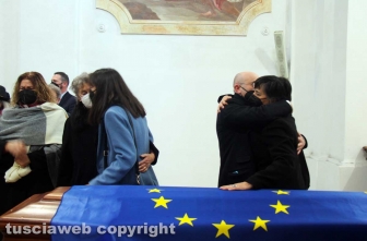 L'ultimo addio a David Sassoli