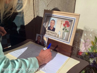 Montefiascone - I funerali di Giuliano Pagliaccia