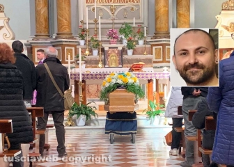 Montefiascone - I funerali di Giuliano Pagliaccia