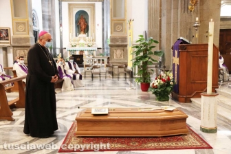 Il funerale di Lorenzo Chiarinelli