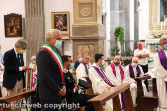 Il funerale di Lorenzo Chiarinelli