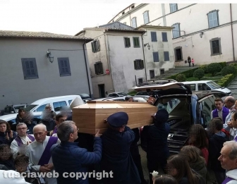 L'ultimo saluto a suor Giuseppina Sebastiani