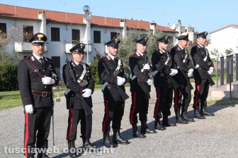 L'ultimo saluto al brigadiere Massimo Franceschini