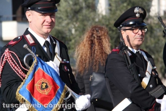 L'ultimo saluto al brigadiere Massimo Franceschini