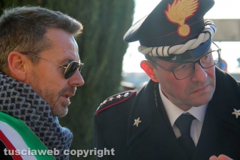 L'ultimo saluto al brigadiere Massimo Franceschini