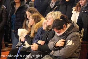 L'ultimo saluto al brigadiere Massimo Franceschini