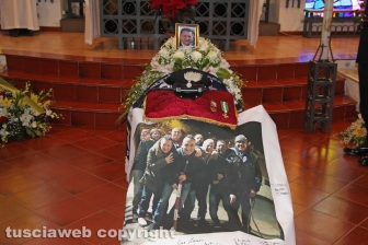 L'ultimo saluto al brigadiere Massimo Franceschini