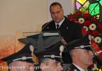 L'ultimo saluto al brigadiere Massimo Franceschini
