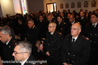 L'ultimo saluto al brigadiere Massimo Franceschini